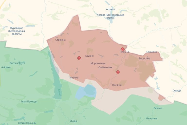 Успіх мають Сили оборони України на півночі від Харкова – DeepState
