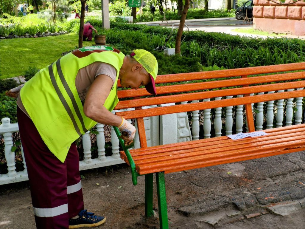 зеленая весна в Харькове