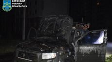 У Харкові підпалили автомобіль військової частини, підозрюваного затримали
