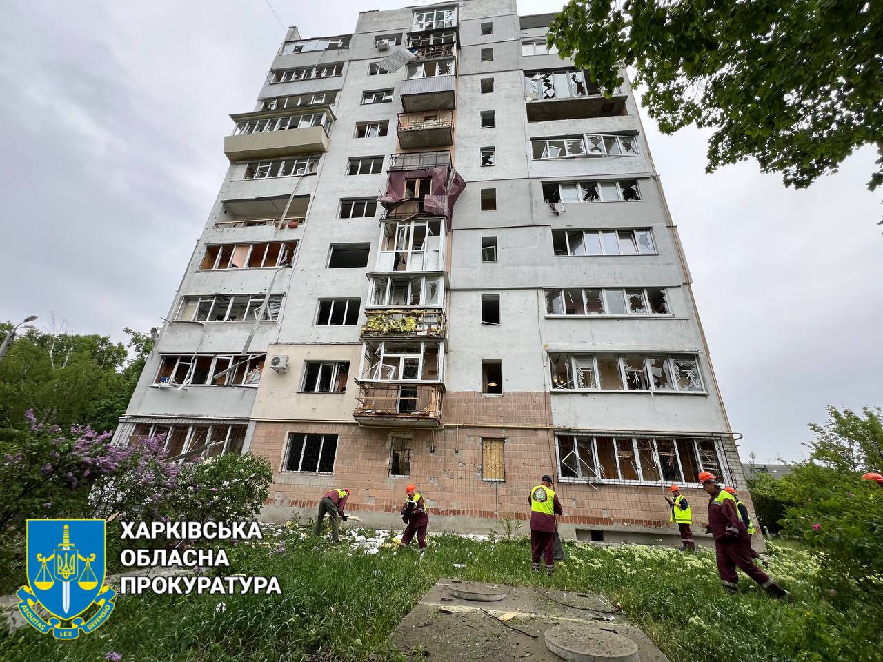 прилеты в Харькове 6 мая 2025
