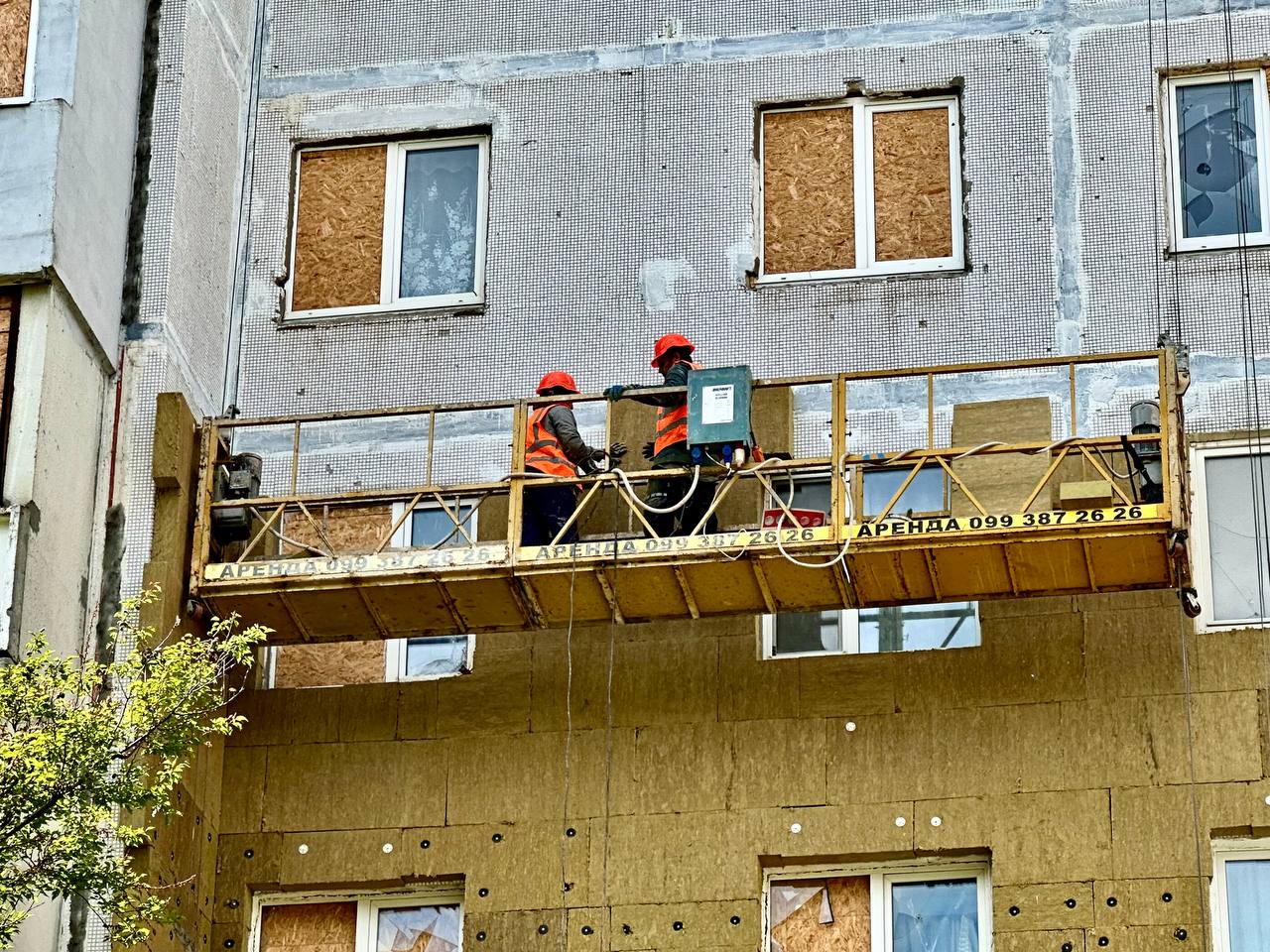 восстановление дома на Ужвий 2