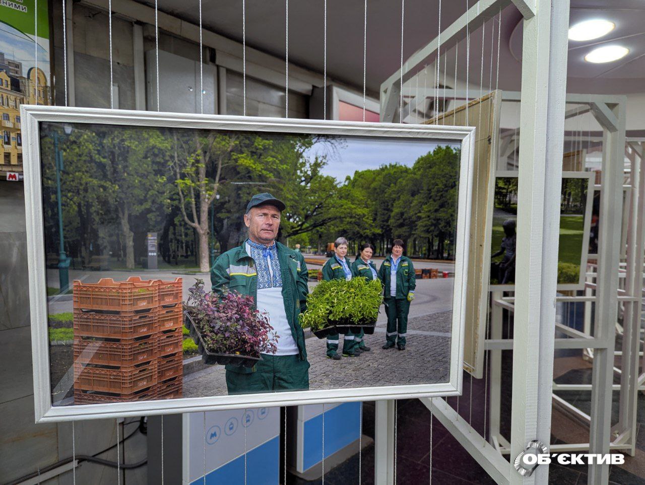День вышиванки в метро Харькова фотовыставка 15 мая 2025 5