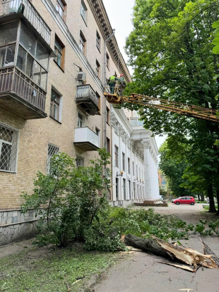 ураган в Харькове