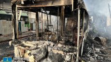 «Был склад дронов»: ЦПД — о фейке вокруг ночной атаки на депо в Харькове