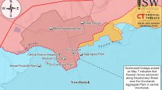 ISW: российские войска продвинулись у Агрегатного завода в Волчанске