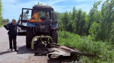 Тракторист подорвался на мине в Балаклее, у мужчины – контузия