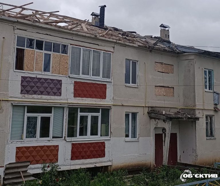 Пропала связь: ночью россияне обстреляли многоэтажку в Золочевской громаде 📷