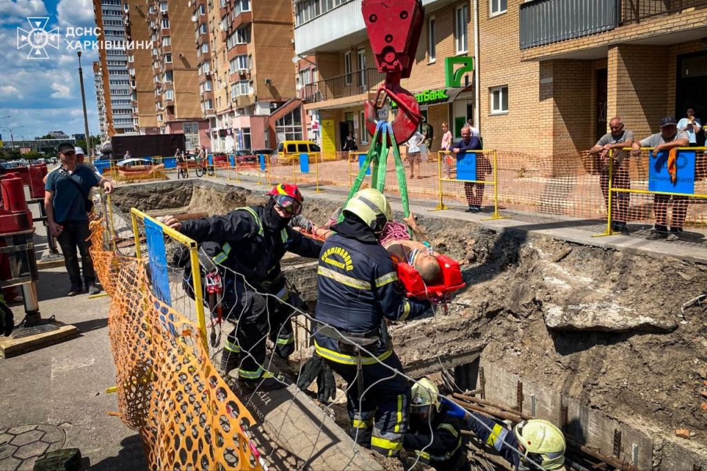 работник в Харькове травмирован
