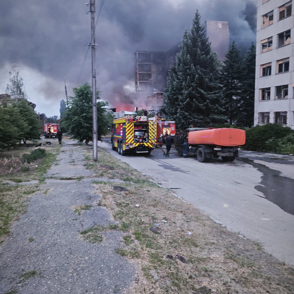 Разрушенное предприятие в Харькове 7.06.2025