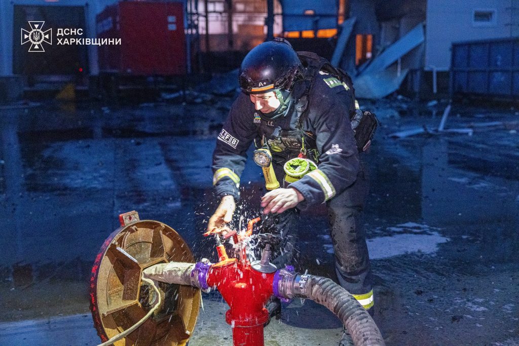 Обстрел Новой почты в Харьковском районе