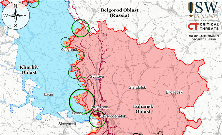 ISW: РФ публікує фейки про свої “перемоги”, тоді як ЗСУ успішно контратакують