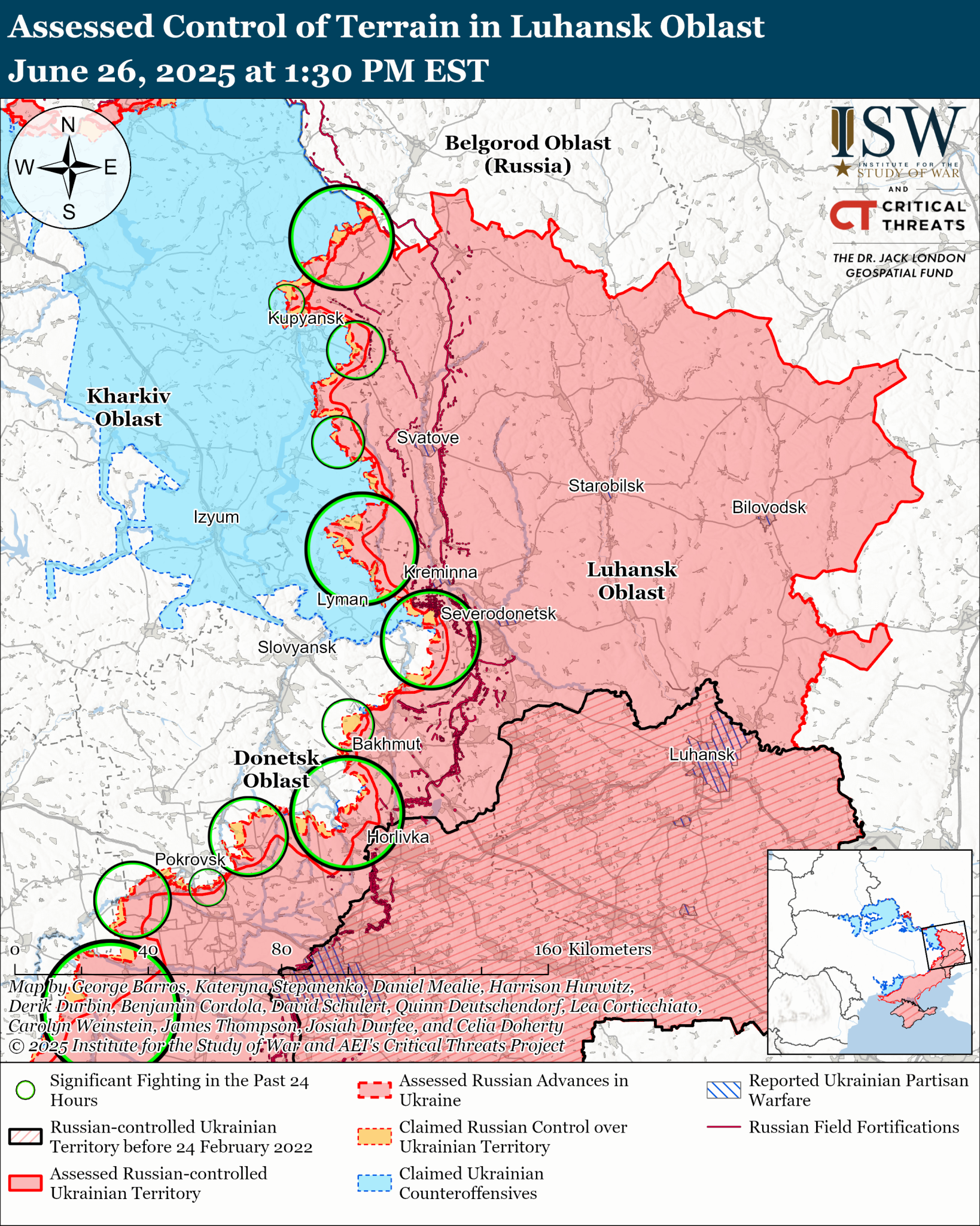 РФ заявила о продвижении к Волчанским Хуторам, в ISW назвали это фейком
