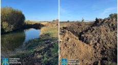 Водоем возле реки вырыл для себя житель Харьковщины: как за такое наказывают