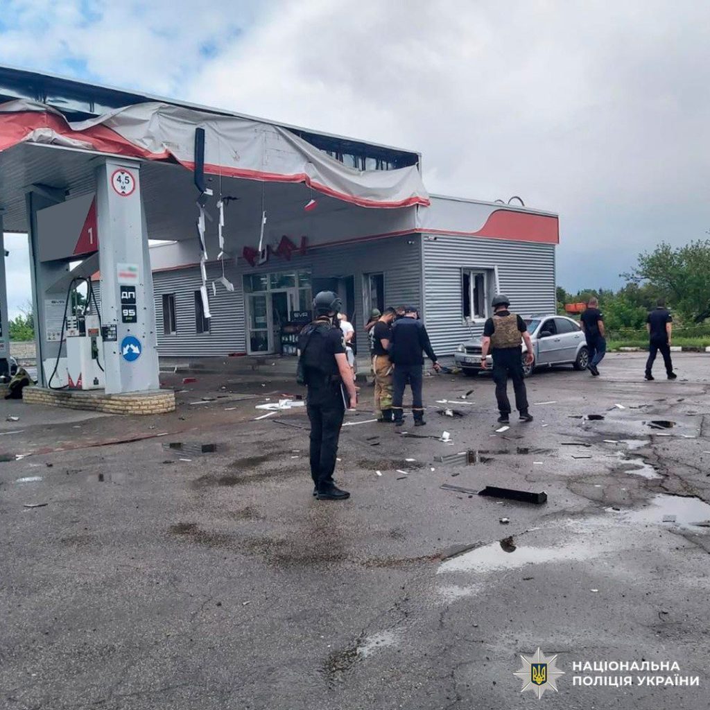 удар Молнии по Харькову