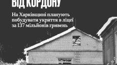 Укрытие за 137 млн грн в лицее в 25 км от РФ хотят построить на Харьковщине