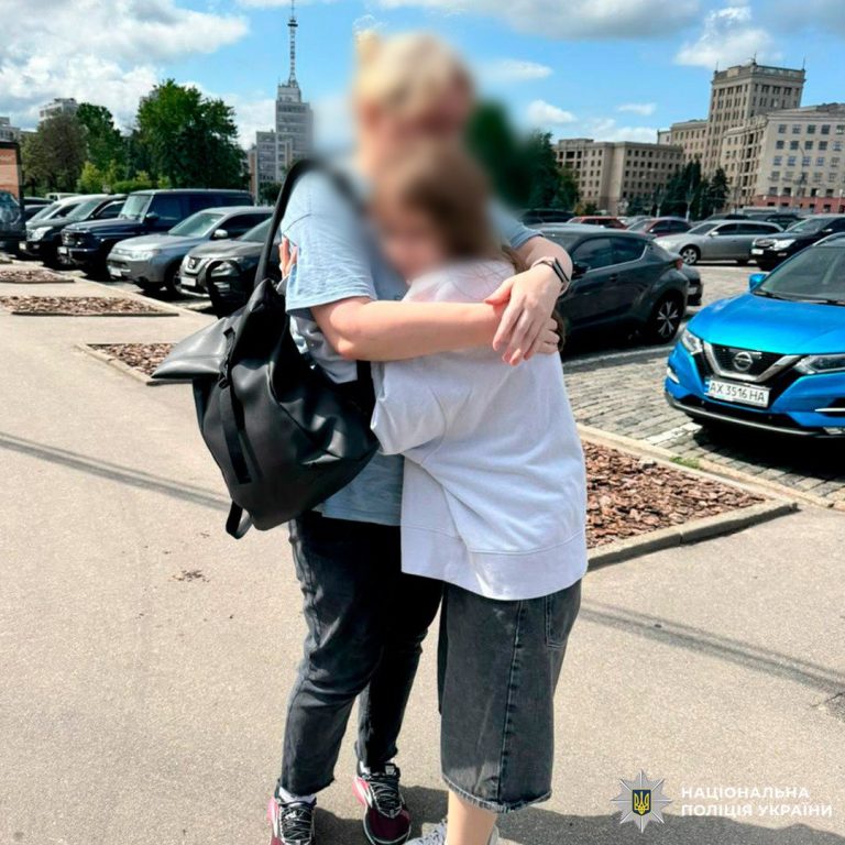 Пропавшего ребенка нашли полицейские в Харькове
