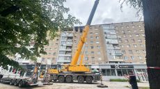 Атака на Харьков 7 июня: уже начался ремонт поврежденной девятиэтажки (фото)