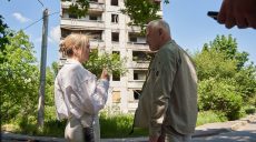 Терехов показал послам и чиновникам ООН самый пострадавший район Харькова