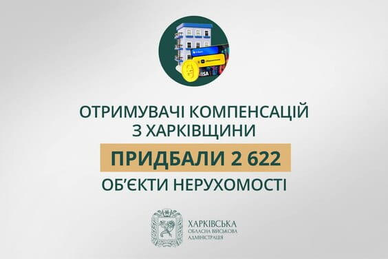 Понад дві тисячі квартир купили жителі Харківщини за програмою “єВідновлення”