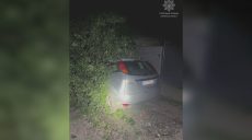 Пьяный водитель врезался в дерево в Харькове ночью (фото)