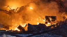 Ночью пожары из-за ударов были не только в Новобаварском районе – ГСЧС 📷 📹