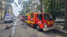 Из огня спасли 82-летнего мужчину: в Харькове горела многоэтажка