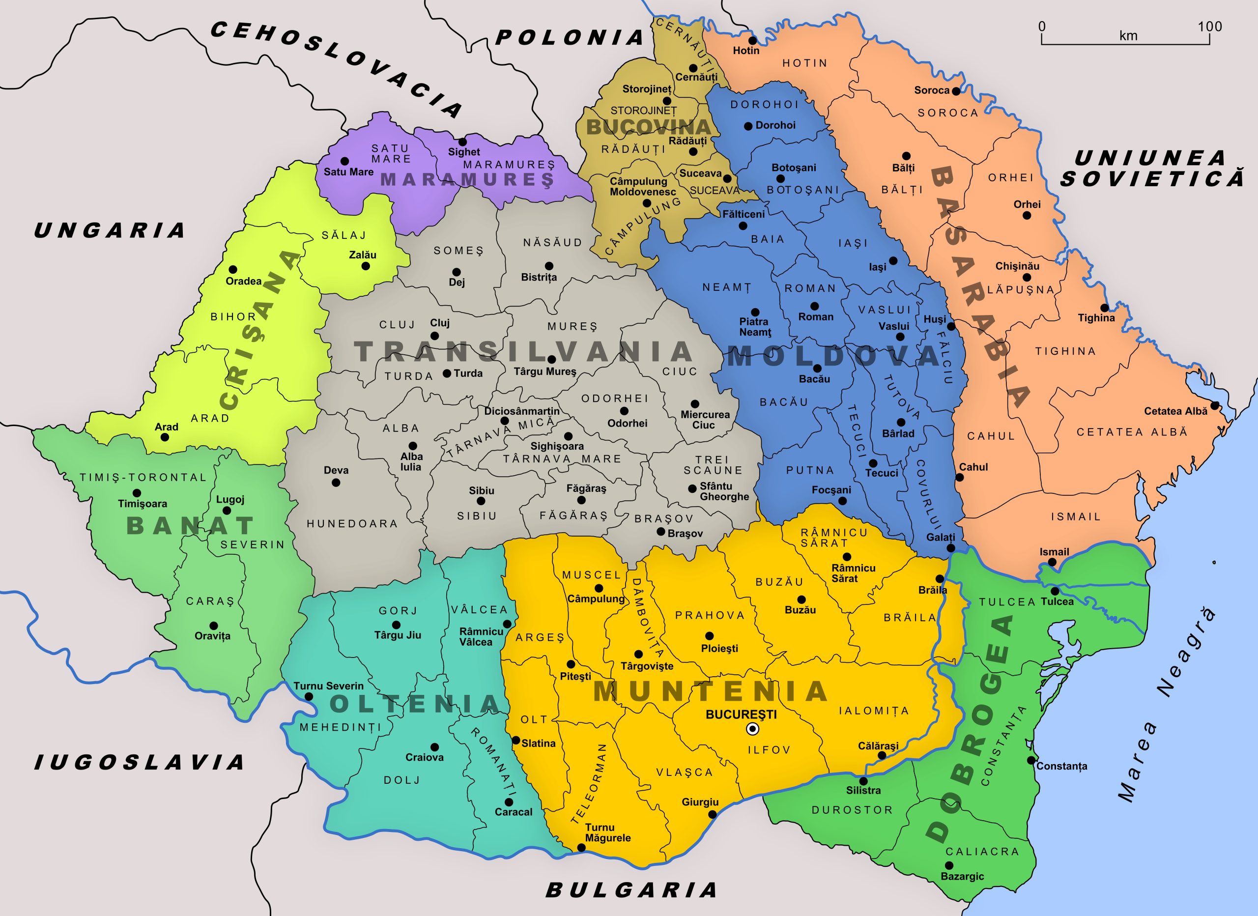 Румыния, 1930 год
