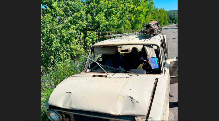 Автомобіль підірвався під Харковом – постраждали двоє чоловіків