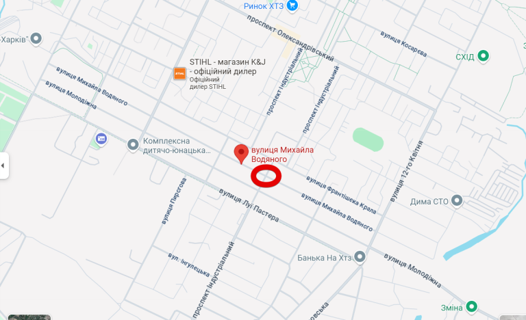 Перекресток в Харькове закрыли для транспорта до сентября
