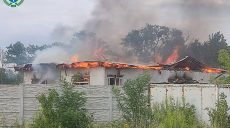 Двое пострадавших в городе Харьковской области из-за ударов российских дронов