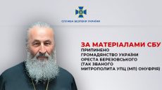 Зеленський позбавив митрополита УПЦ МП Онуфрія громадянства України