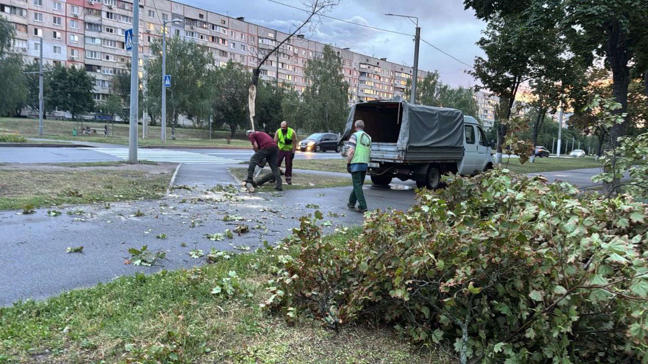 Ураган в Харькове 11 июля 2025 6