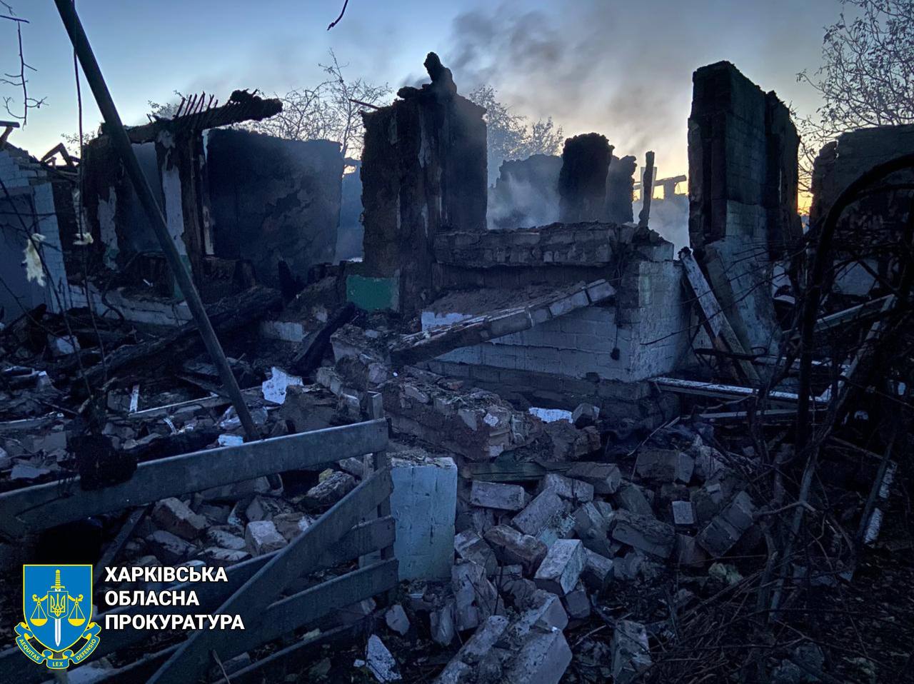 Три человека погибли в селе Подлиман Харьковской области 3
