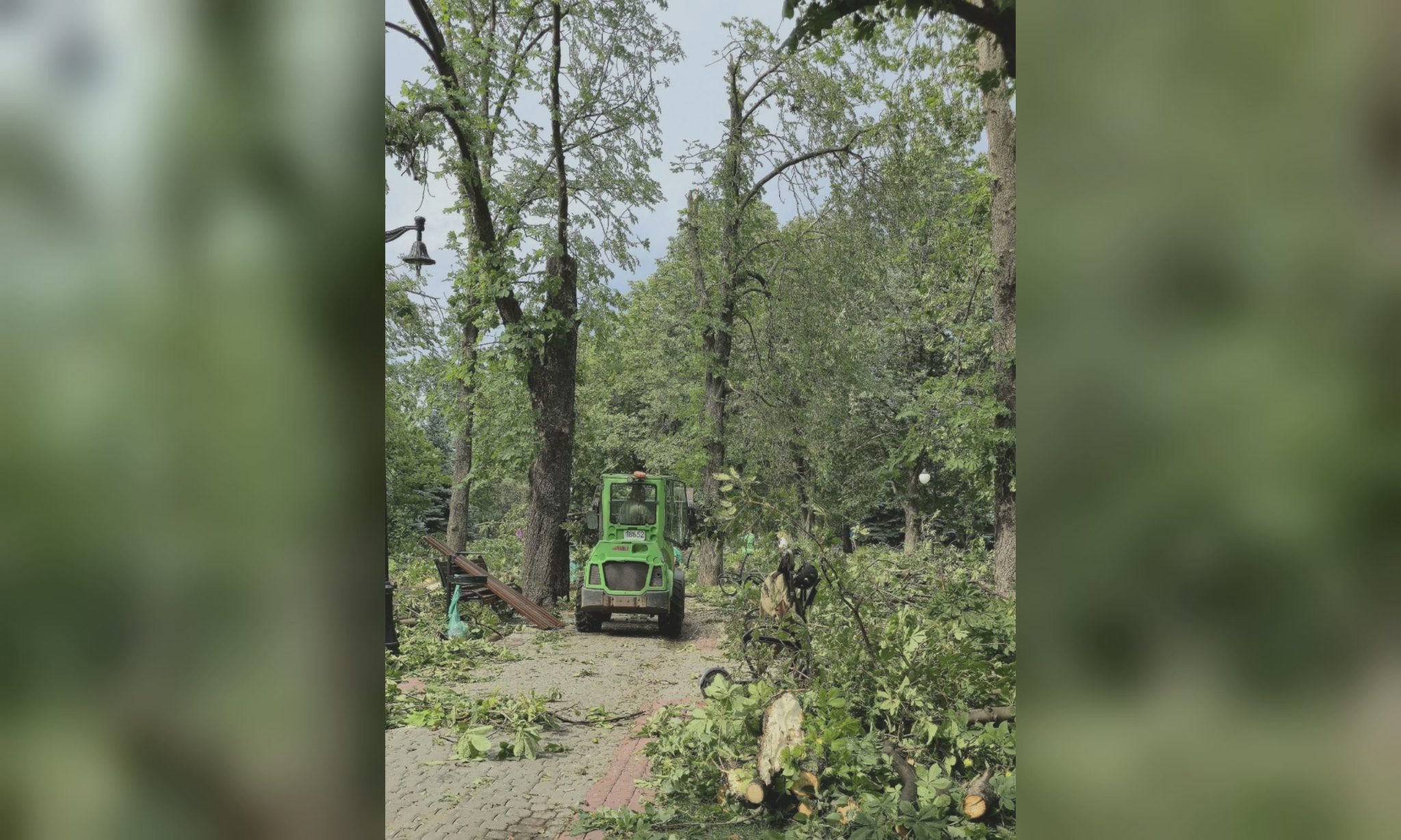 Буревій наробив лиха в улюблених місцях відпочинку харків’ян (відео)
