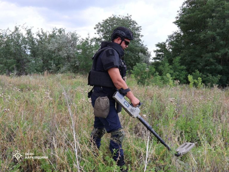Що знаходять сапери ДСНС під час розмінування на Харківщині