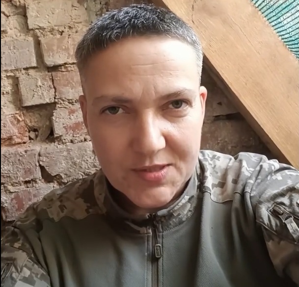 Надя Савченко опровергла фейк, что россияне схватили ее в плен на Харьковщине