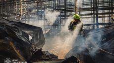 Пожар, который длился почти 30 часов под Харьковом, погасили спасатели (фото)