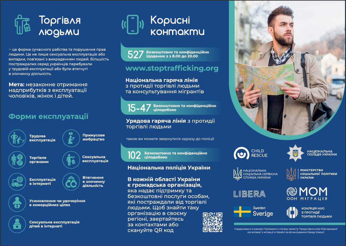 Жертви торгівлі людьми: жителям Харківщини повідомили «гарячі» лінії