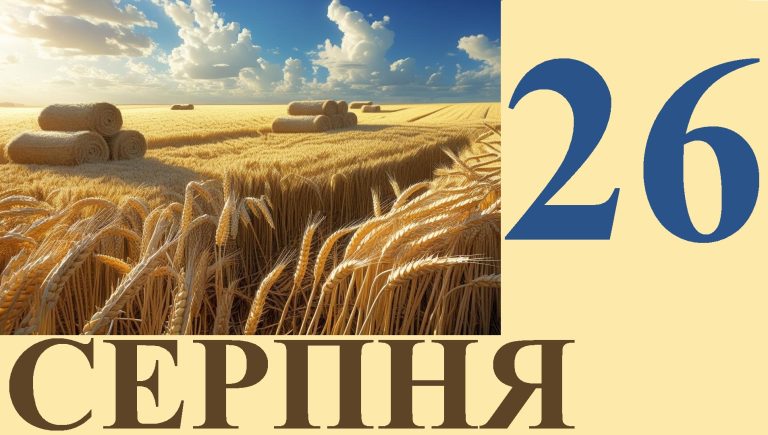 Сьогодні 26 серпня: яке свято та день в історії