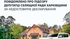 Депутат на Харьковщине не указала в декларации дом, землю и наличные – НАПК