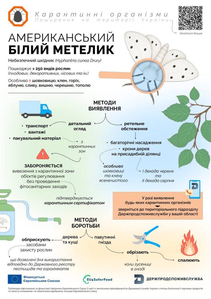 опасный вредитель в Украине