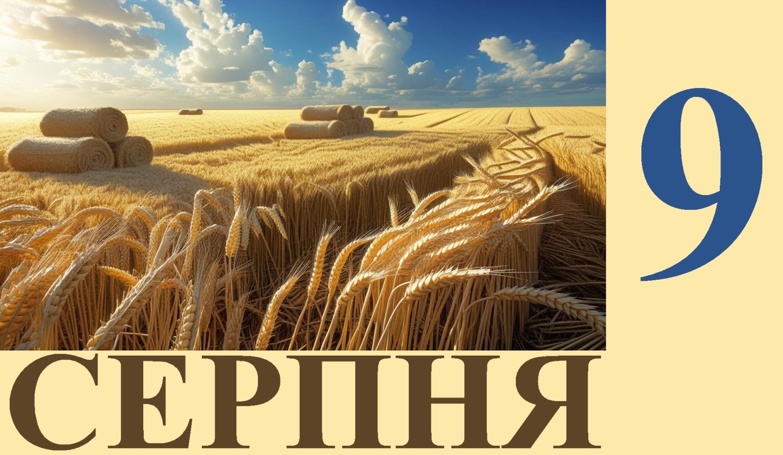 Сьогодні 9 серпня: яке свято та день в історії