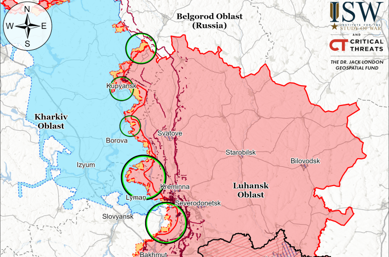 На жодному з напрямків на Харківщині військові РФ не просунулися – ISW