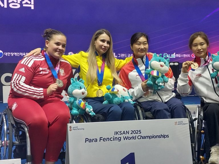 Харків’янка стала чемпіонкою світу з фехтування на візках (фото)