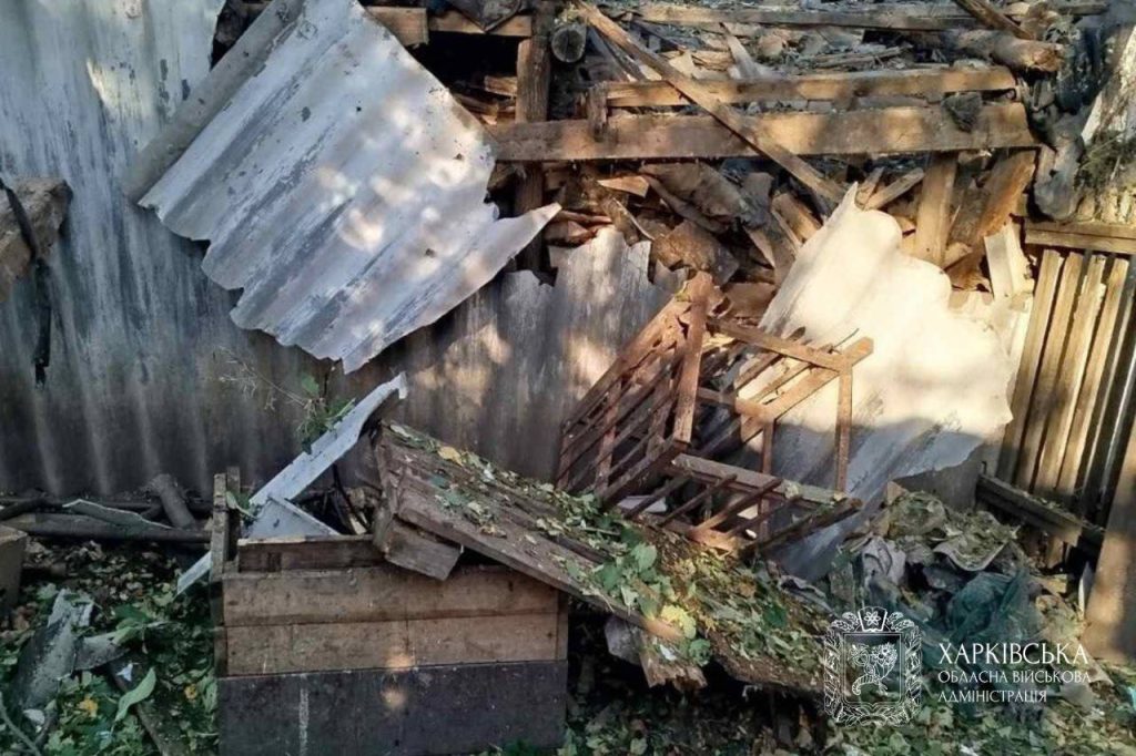 обстрел Харьковщины за неделю