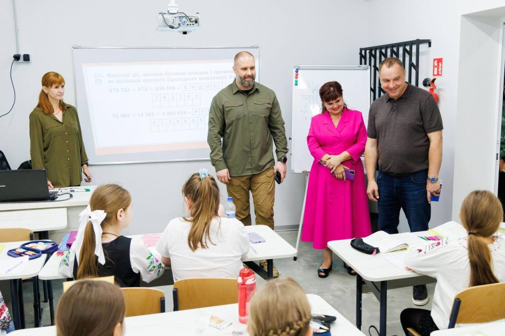 подземная школа под Харьковом
