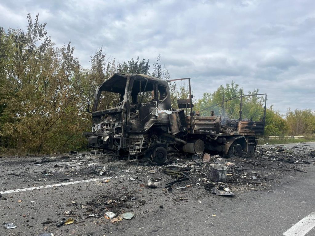 опасная дорога на Харьковщине