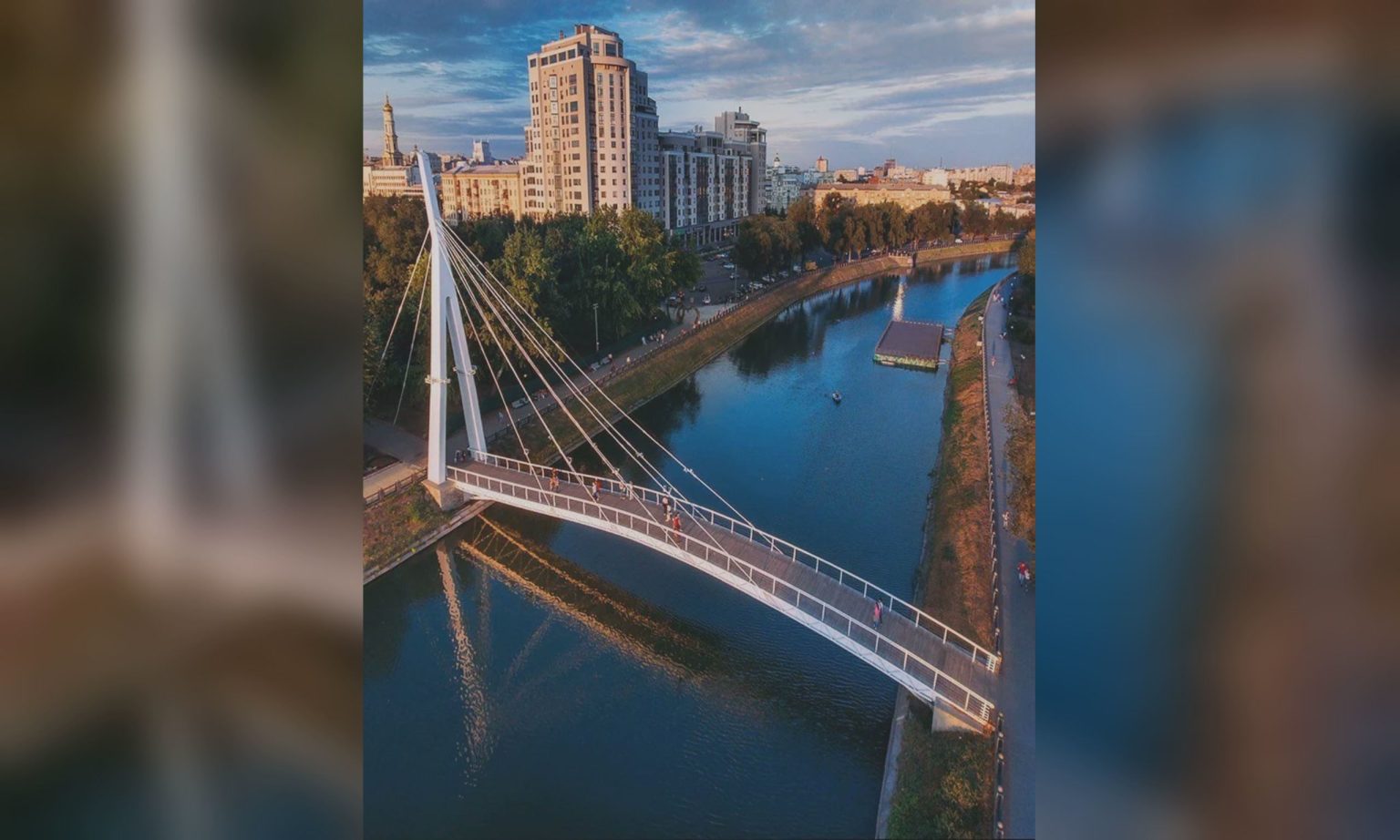 С завтрашнего дня перекроют мост в сквере «Стрелка» в Харькове: надолго ли
