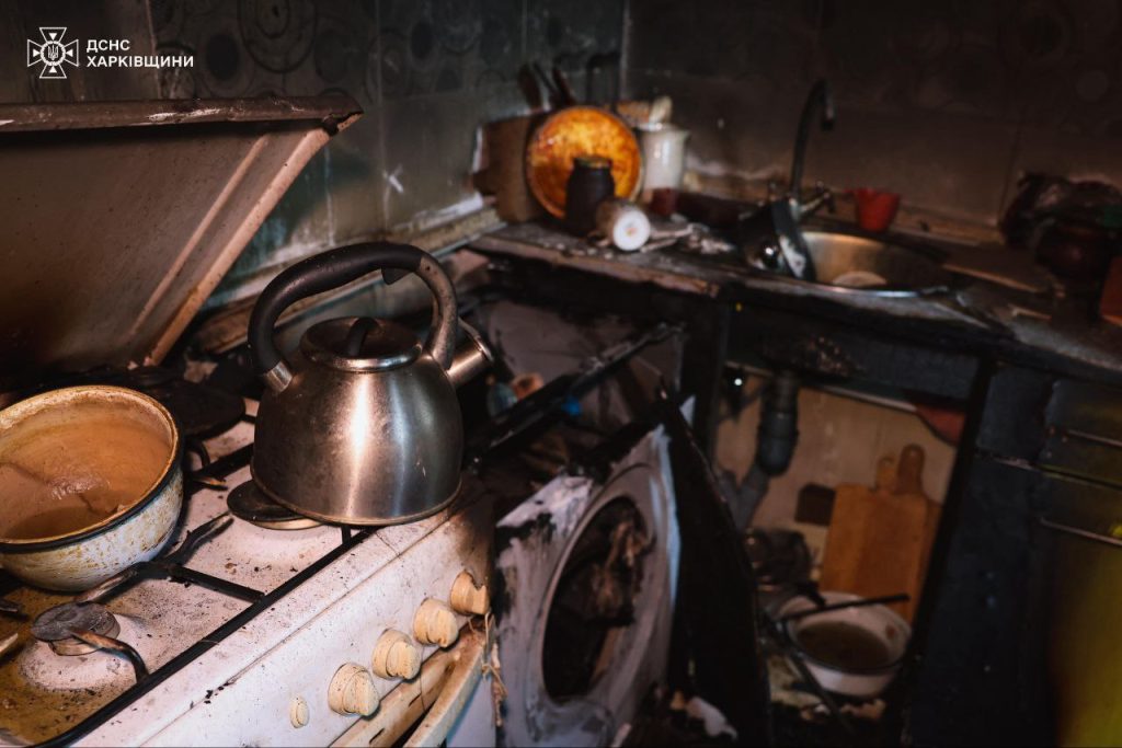 пожар в Харькове