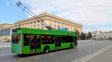 Тролейбус у Харкові курсуватиме по-іншому в неділю